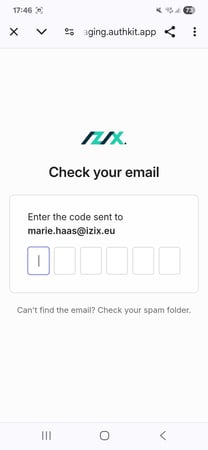 3.1 Login magic auth