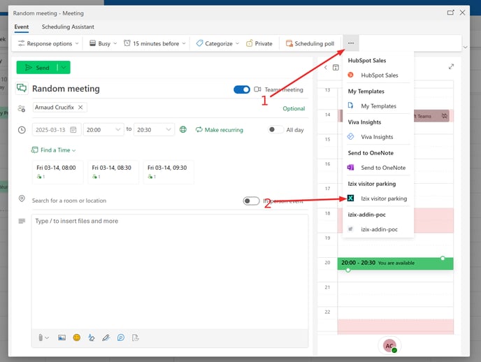 outlook-addin-location