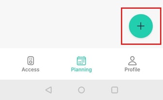 My bookings - + knop