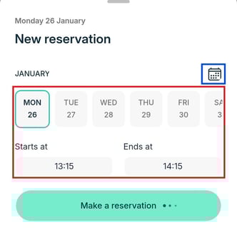 make booking - datum,-1