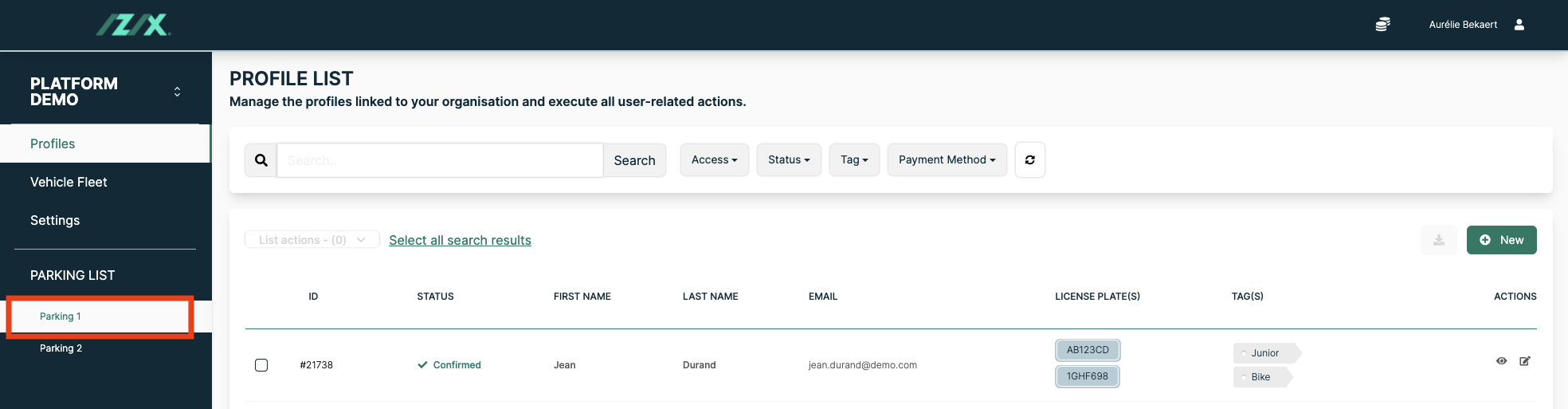 How do I create an event?